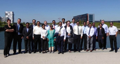 Indische Delegation besucht Flugfeld