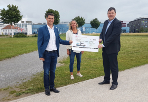 Spendenaktion für die mobile Jugendarbeit auf dem Flugfeld
