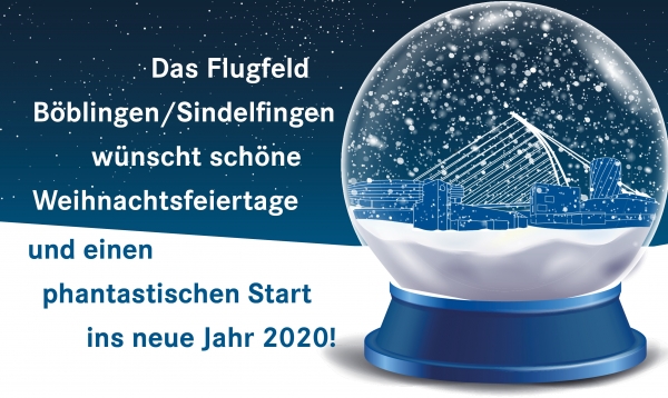 Frohe Feiertage und einen guten Start in 2020!