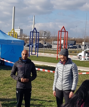 Biathlon-Training auf dem Flugfeld